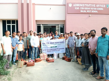 Workshop on ‘Towards Carbon-Neutral Panchayats: Promoting Balanced Fertilizer Use for Grassroots Climate Action’ Organised by ICAR-KVK (CISH), Malda