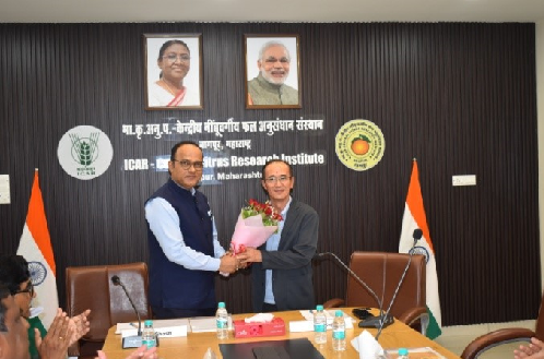 Consulate General of Japan Visits ICAR-CCRI, Nagpur: Boosting Indo-Japan Collaboration in Citrus Research