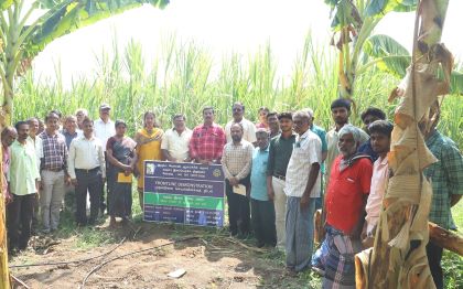 Farmers Encouraged to Adopt Improved Sugarcane Varieties at Field Day Organised by ICAR-SBI, Coimbatore