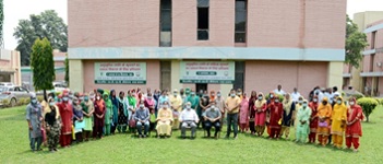 Training Programme on “Role of Women in Diversification and Livelihood Security of SC Farmers” organized