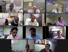 Virtual Annual Zonal Review Workshop under Gramin Krishi Mausam Sewa Project organized