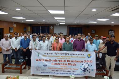 Farmer–Scientist Interaction-cum-Awareness Programme on Antimicrobial Resistance (AMR) Organised