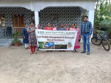 Training on Promoting Alternative Fertilizers for Climate-Resilient and Sustainable Agriculture Organised by ICAR-CCARI, Goa