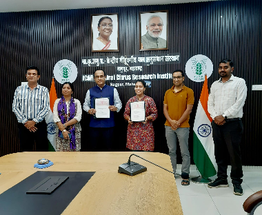ICAR-CCRI, Nagpur Signs MoU with WWF-India to Promote Sustainable Citrus Farming in Wildlife Corridors of Madhya Pradesh
