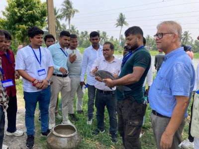ICAR-CIFRI, Barrackpore Empowers Nawada Farmers for Income, Nutrition and Blue Growth