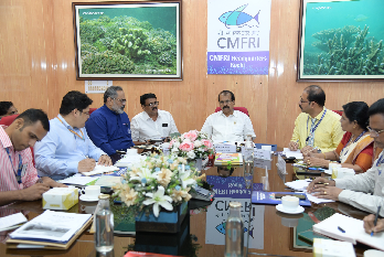 Union Minister Shri George Kurian visits ICAR-CMFRI
