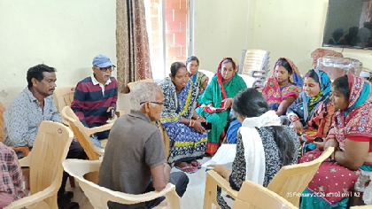 ICAR-CRIDA, Hyderabad Scientist Team Organises Focus Group Discussion with farmers at Odisha under OADMP