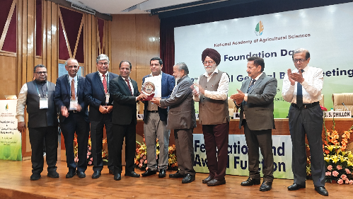 ICAR-KVK Dhalai Honoured with Prestigious Zonal KVK Award by NAAS