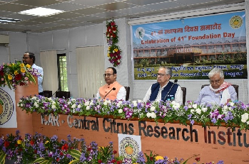 ICAR-CCRI Celebrates its 41st Foundation Day with Recognition of Progressive Citrus Growers