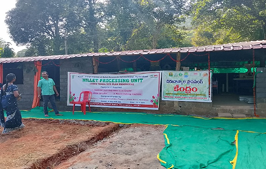 ICAR–IIMR Establishes Millet Processing Custom Hiring Centre to Boost Tribal Livelihoods at Killoguda, Andhra Pradesh