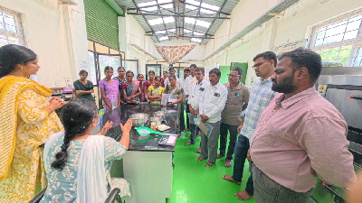 ICAR-IIMR, Hyderabad Organises Training Programme for SC Farmers on Balanced Fertilizer Use and Millet Value Addition under GCoE–SCSP
