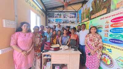 ICAR-IIMR, Hyderabad Organises Training Programme for SC Farmers on Balanced Fertilizer Use and Millet Value Addition under GCoE–SCSP