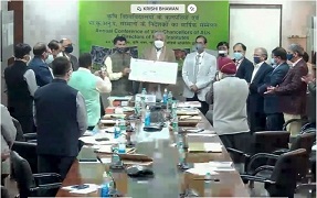 ICAR felicitates Farmers trained at ICAR-IIHR, Bengaluru for producing Novel Jackfruit varieties in their fields