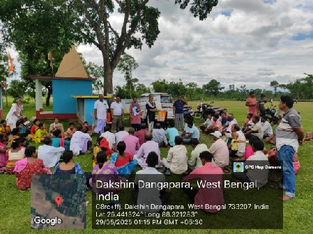 Vibrant Participation Marks VKSA Programme in Border Village of Dangra Dangri, West Bengal