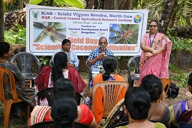 Field Day on “Scientific Coconut Cultivation” organized @Bharat Ka Amrut Mahotsav