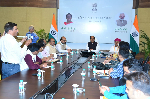 Press Conference of Union Minister Shivraj Singh Chouhan on the Occasion of the Annual Conference of Vice-Chancellors of Agricultural Universities and Directors of ICAR Institutes