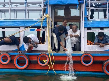 ICAR-CMFRI’s Intervention Revives Short-Neck Clam Stocks in Kerala’s Ashtamudi Lake