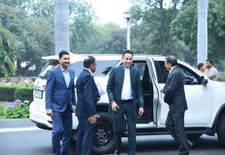 Vice President of Bolivia meeting with DG ICAR
